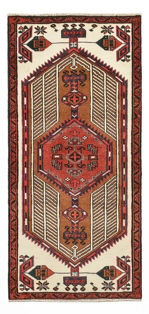 Persisk teppe - Tabriz - 140 x 69 cm - flerfarget