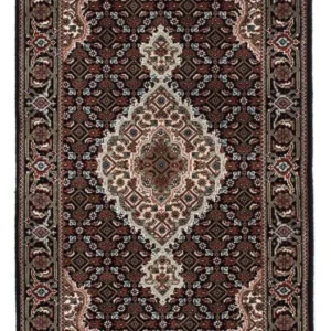 Persisk teppe - Tabriz - 140 x 73 cm - mørkeblå