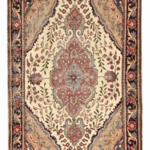 Persisk teppe - Tabriz - 146 x 98 cm - flerfarget