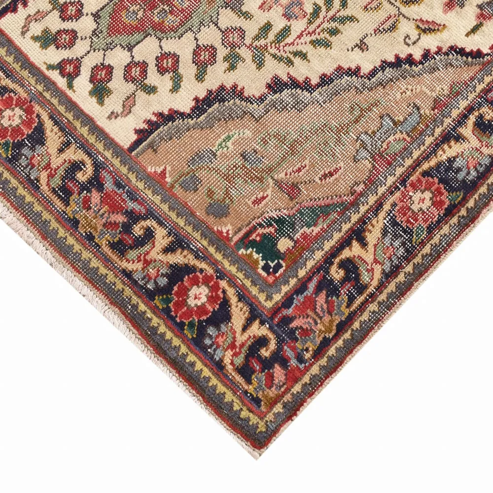 Persisk teppe - Tabriz - 146 x 98 cm - flerfarget