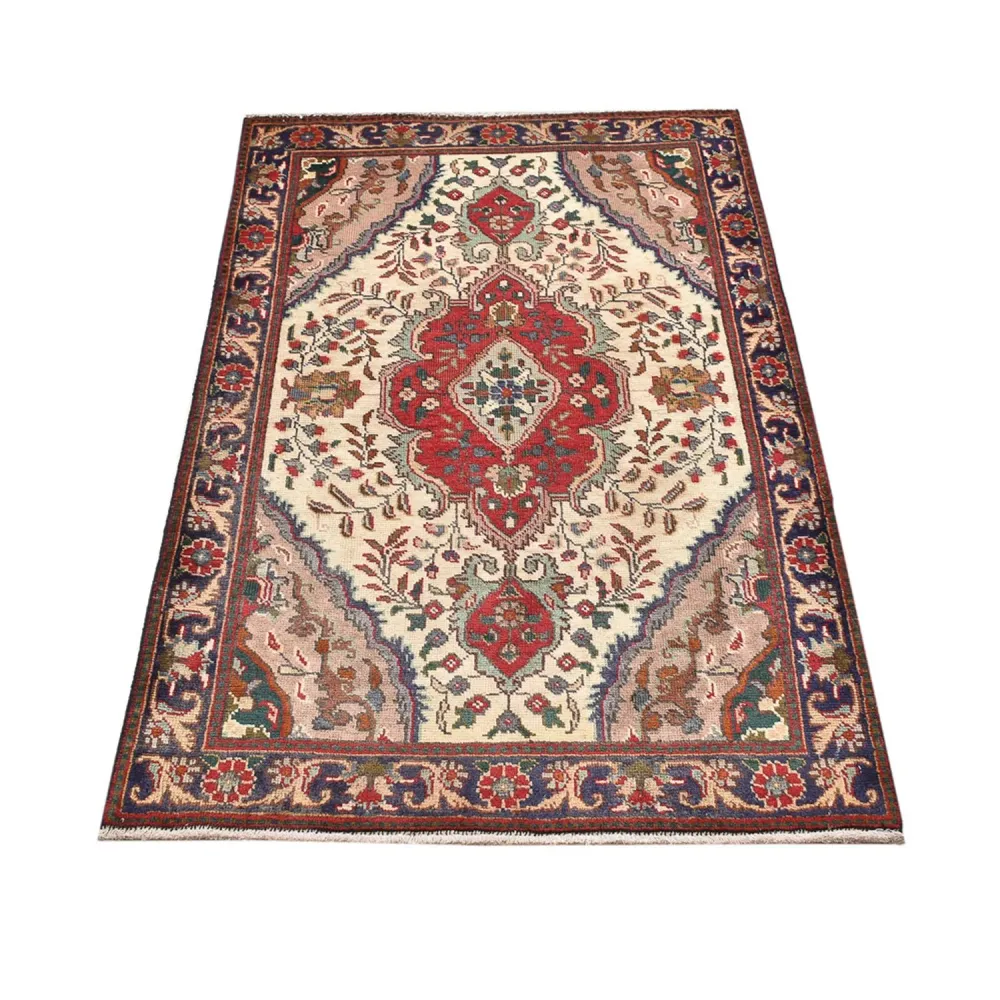 Persisk teppe - Tabriz - 149 x 93 cm - beige