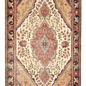 Persisk teppe - Tabriz - 150 x 100 cm - flerfarget