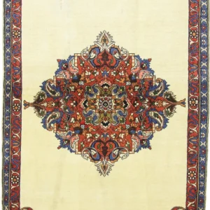 Persisk teppe - Tabriz - 150 x 103 cm - krem