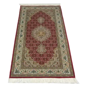 Persisk teppe - Tabriz - 150 x 70 cm - rød
