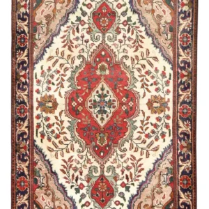 Persisk teppe - Tabriz - 150 x 92 cm - flerfarget