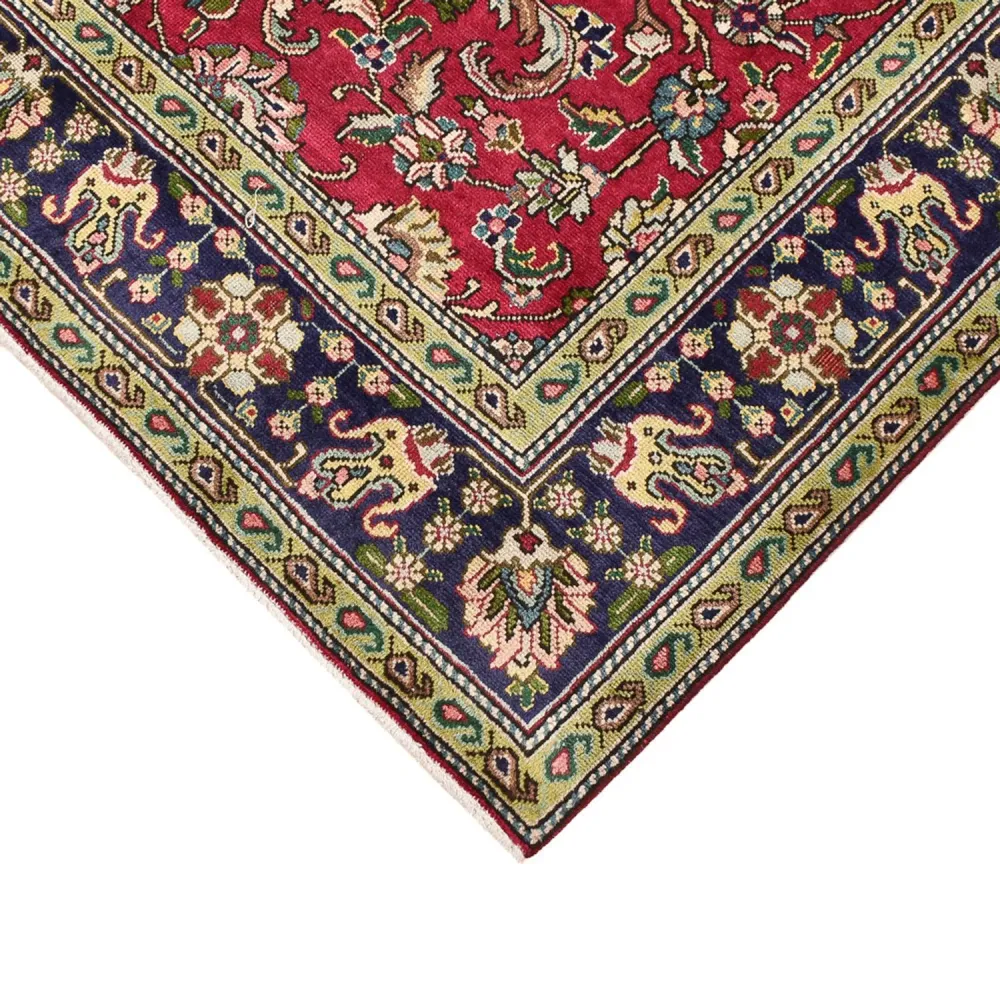 Persisk teppe - Tabriz - 198 x 142 cm - rød