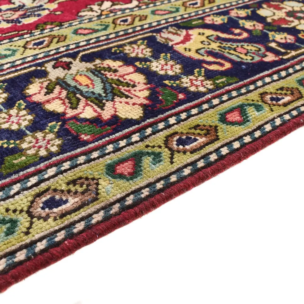 Persisk teppe - Tabriz - 198 x 142 cm - rød