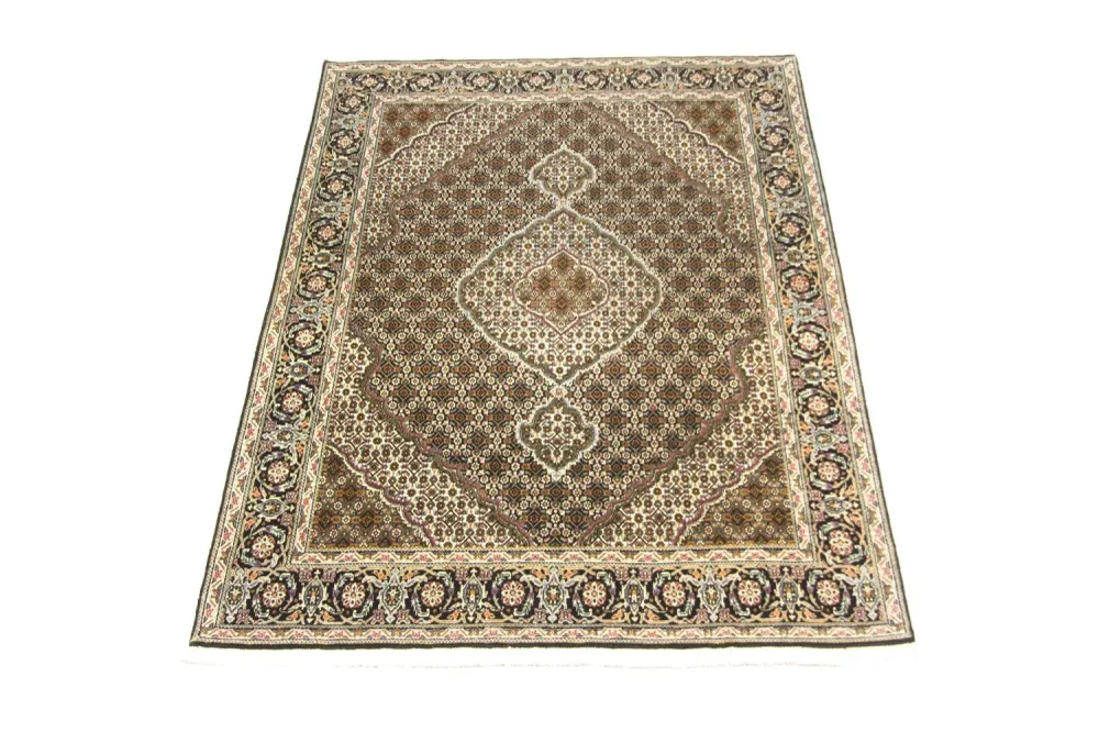 Persisk teppe - Tabriz - 202 x 152 cm - brun