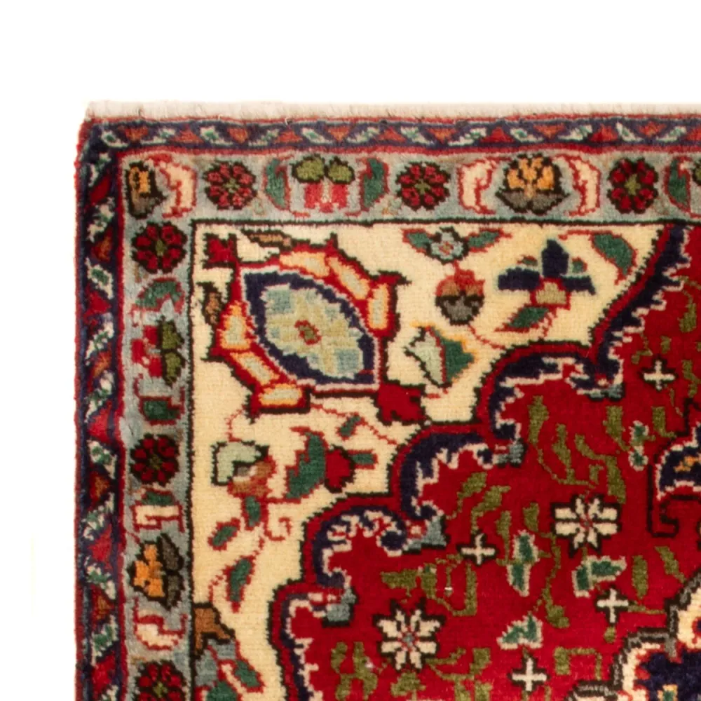 Persisk teppe - Tabriz - 86 x 56 cm - rød