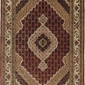 Persisk teppe - Tabriz - 233 x 163 cm - rød