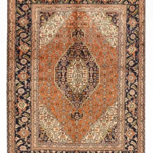 Persisk teppe - Tabriz - 270 x 193 cm - lys rød
