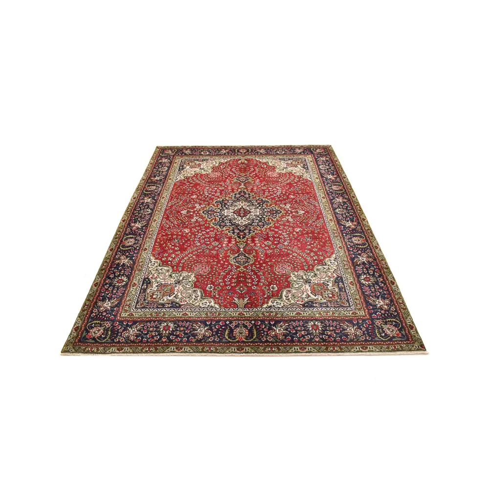 Persisk teppe - Tabriz - 275 x 190 cm - rød