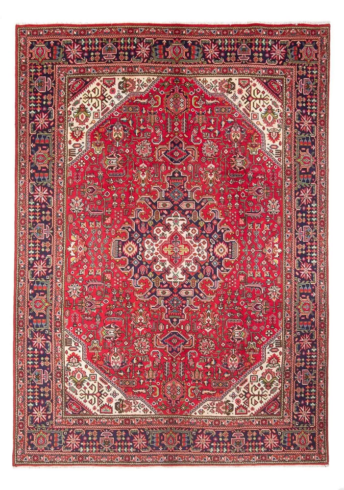 Persisk teppe - Tabriz - 285 x 197 cm - rød