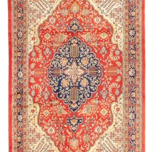 Persisk teppe - Tabriz - 289 x 186 cm - rød