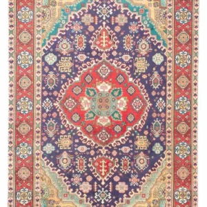 Persisk teppe - Tabriz - 290 x 196 cm - blå