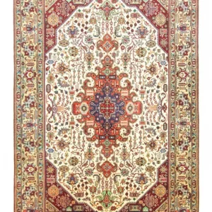 Persisk teppe - Tabriz - 293 x 202 cm - beige