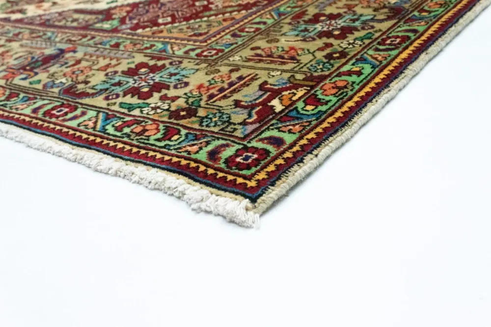 Persisk teppe - Tabriz - 293 x 202 cm - beige