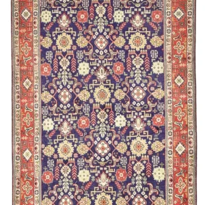 Persisk teppe - Tabriz - 295 x 187 cm - lilla