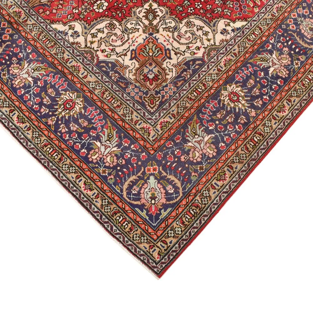 Persisk teppe - Tabriz - 295 x 198 cm - rød