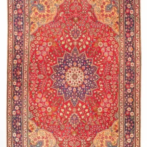 Persisk teppe - Tabriz - 295 x 200 cm - rød
