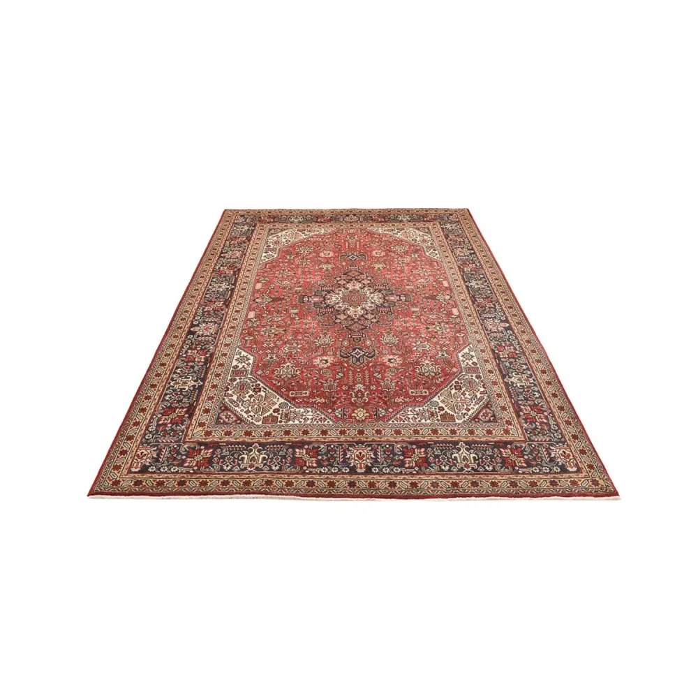 Persisk teppe - Tabriz - 297 x 202 cm - lys rød