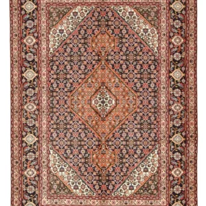 Persisk teppe - Tabriz - 298 x 195 cm - mørk beige