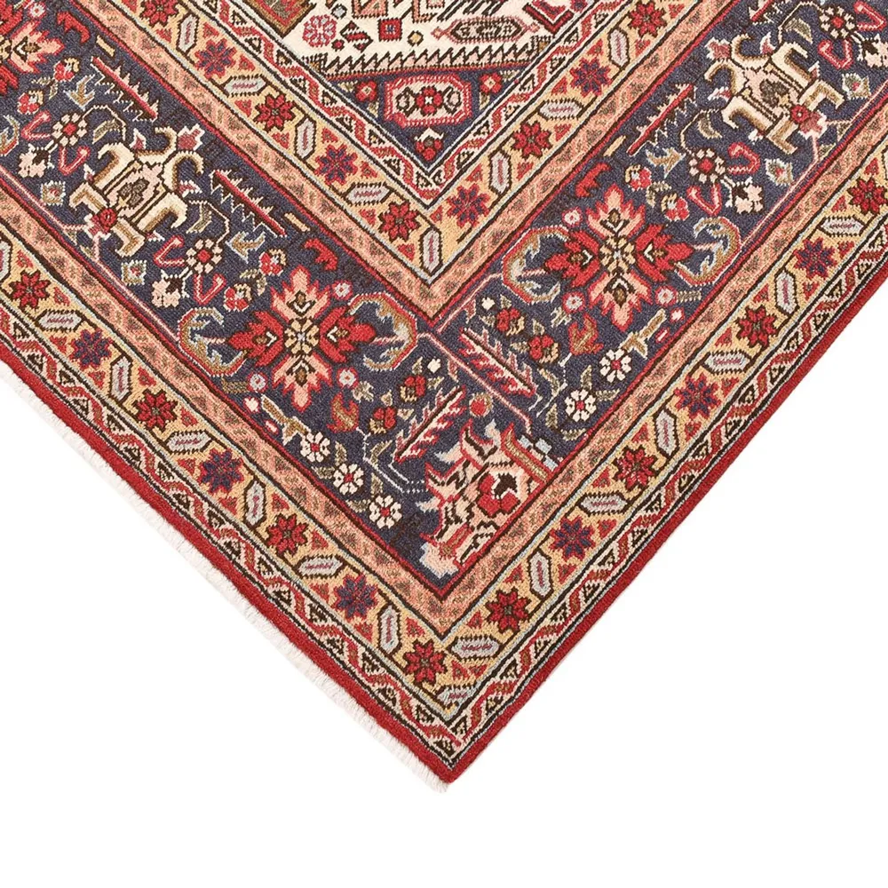 Persisk teppe - Tabriz - 300 x 200 cm - lys rød