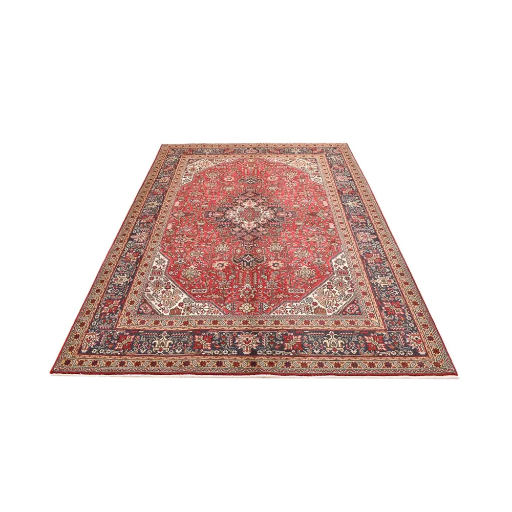 Persisk teppe - Tabriz - 300 x 200 cm - lys rød