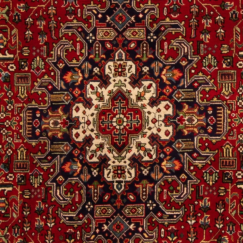 Persisk teppe - Tabriz - 305 x 195 cm - mørk rød
