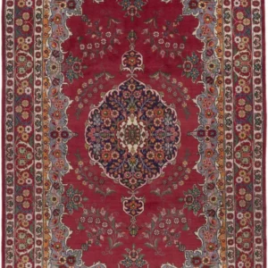 Persisk teppe - Tabriz - 305 x 210 cm - rød