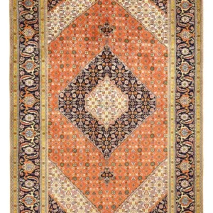 Persisk teppe - Tabriz - 306 x 197 cm - oransje