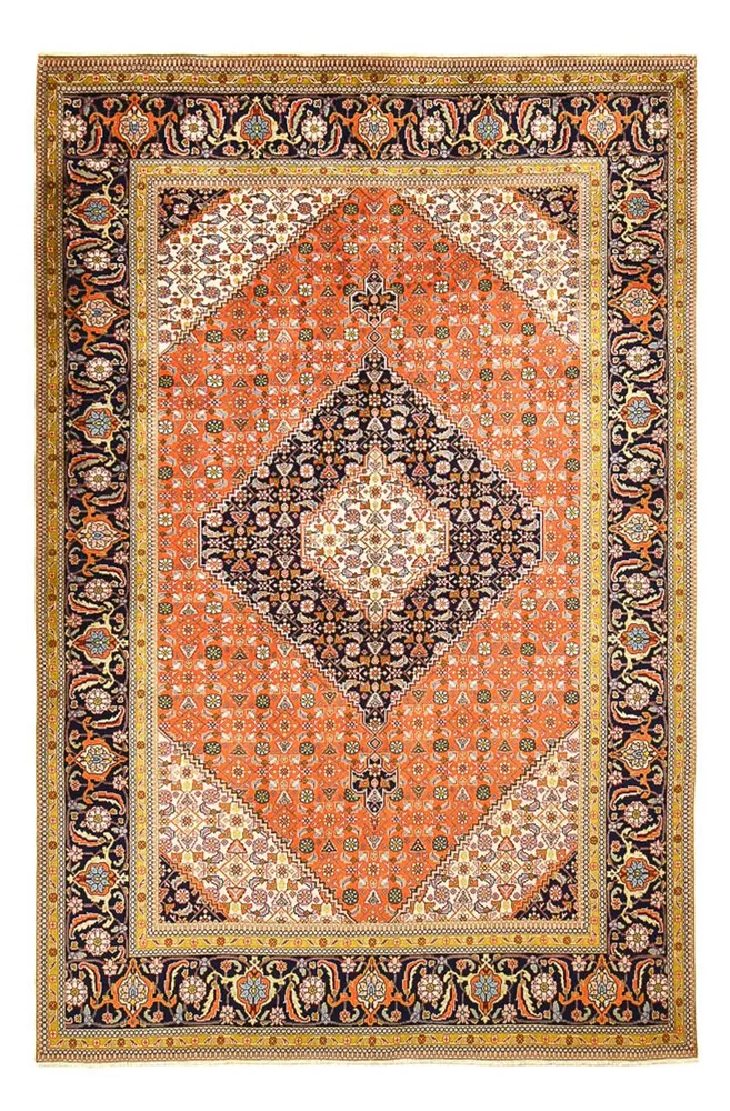 Persisk teppe - Tabriz - 306 x 200 cm - oransje