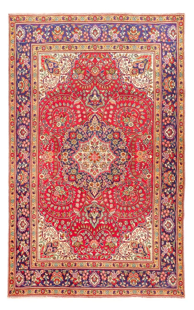 Persisk teppe - Tabriz - 314 x 203 cm - rød