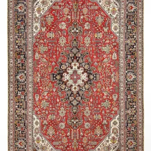 Persisk teppe - Tabriz - 320 x 203 cm - rød