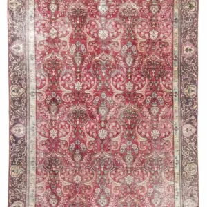 Persisk teppe - Tabriz - 323 x 225 cm - rød