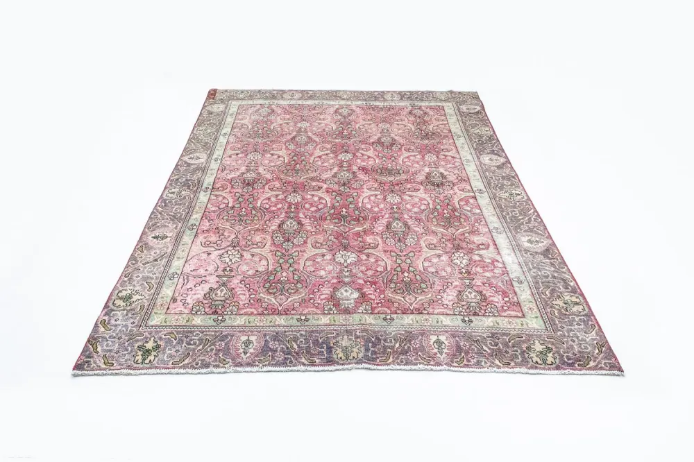 Persisk teppe - Tabriz - 323 x 225 cm - rød
