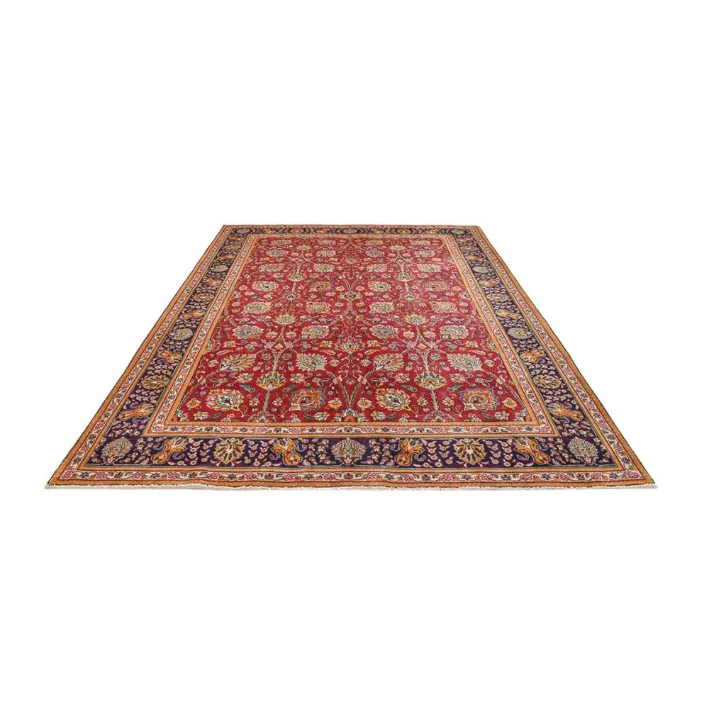 Persisk teppe - Tabriz - 345 x 256 cm - rød