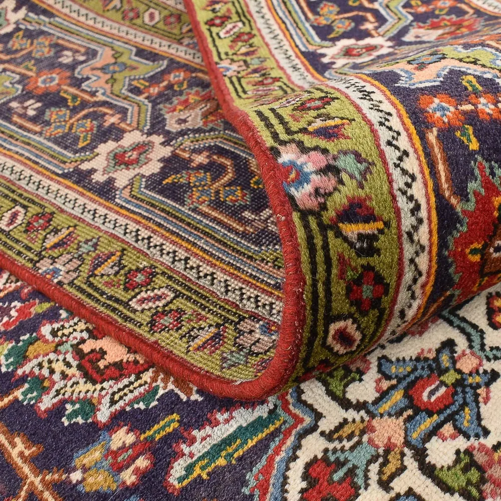 Persisk teppe - Tabriz - 347 x 242 cm - lys rød