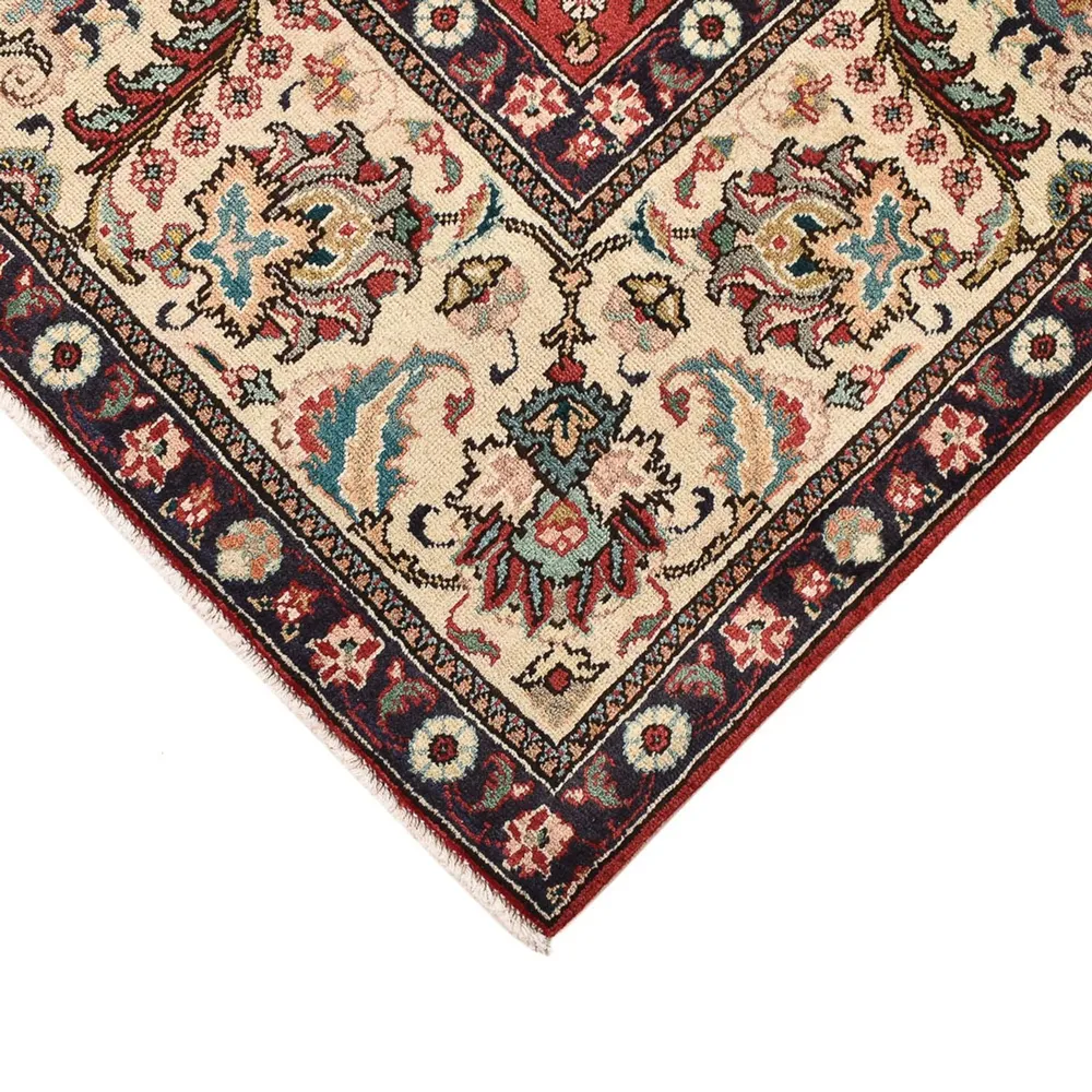 Persisk teppe - Tabriz - 347 x 246 cm - lys rød