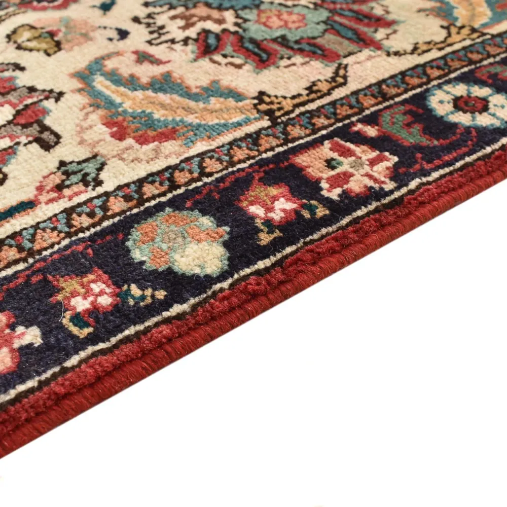 Persisk teppe - Tabriz - 347 x 246 cm - lys rød