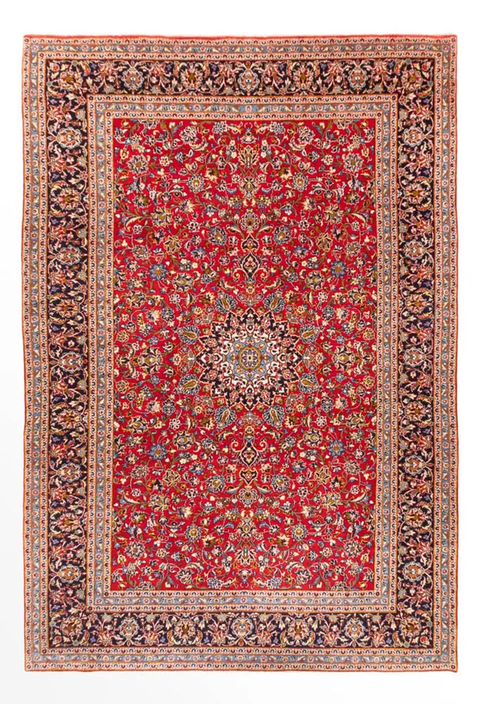 Persisk teppe - Tabriz - 370 x 247 cm - rød