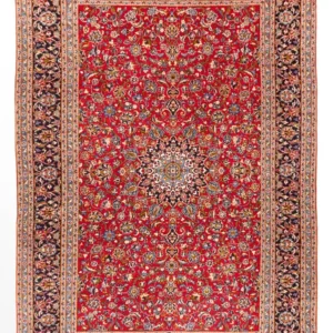 Persisk teppe - Tabriz - 370 x 247 cm - rød