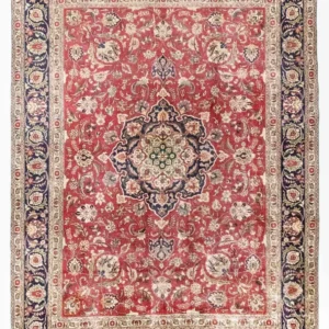Persisk teppe - Tabriz - 375 x 285 cm - rød
