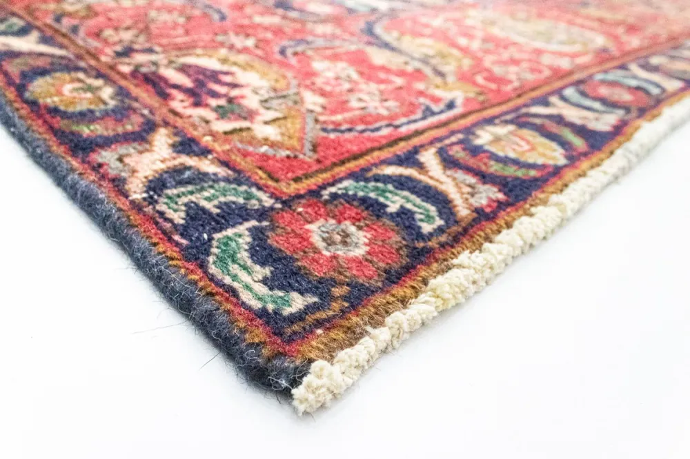 Persisk teppe - Tabriz - 377 x 281 cm - rød