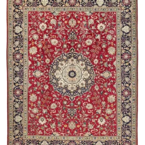 Persisk teppe - Tabriz - 386 x 301 cm - rød
