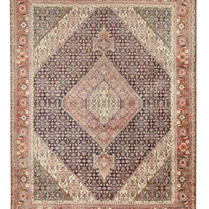 Persisk teppe - Tabriz - 387 x 295 cm - mørk beige