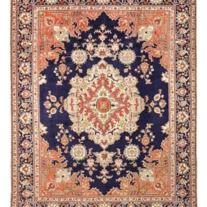 Persisk teppe - Tabriz - 388 x 298 cm - flerfarget