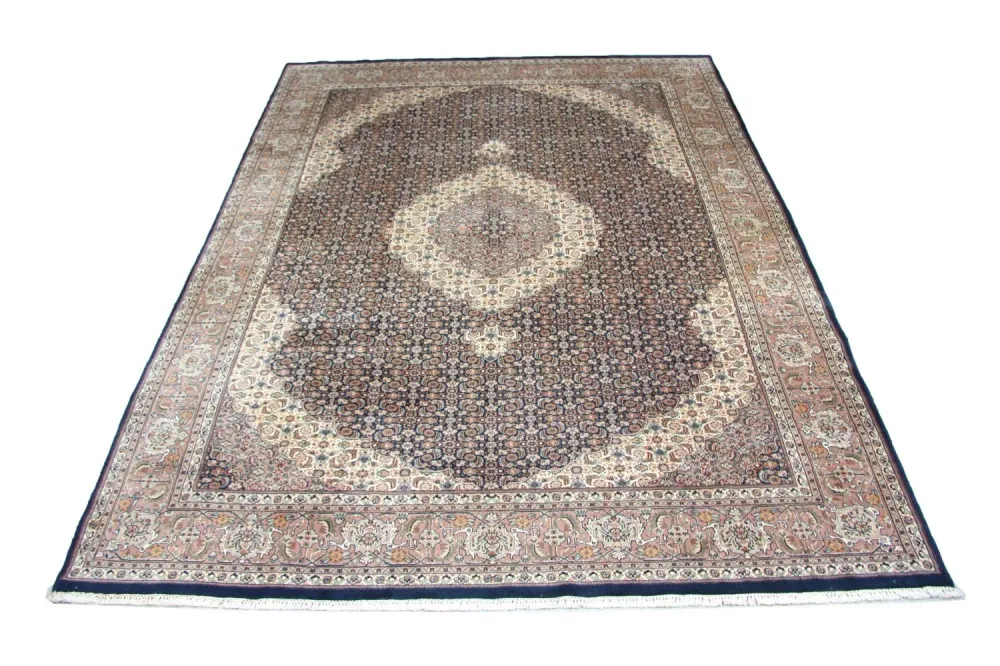 Persisk teppe - Tabriz - 390 x 290 cm - blå