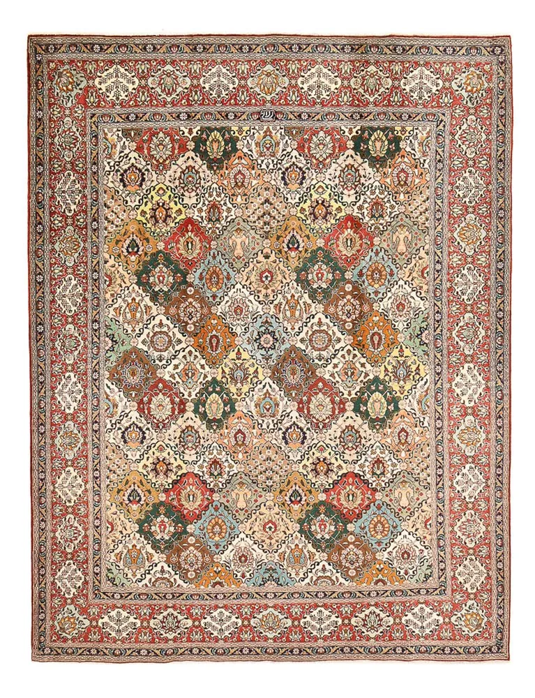Persisk teppe - Tabriz - 390 x 293 cm - flerfarget