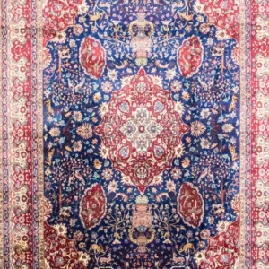 Persisk teppe - Tabriz - 457 x 344 cm - blå